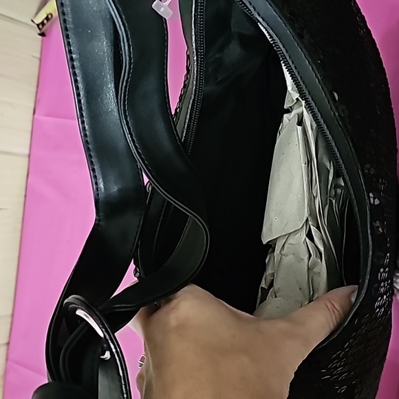 Black sequin hobo NWT - Picture 4 of 5